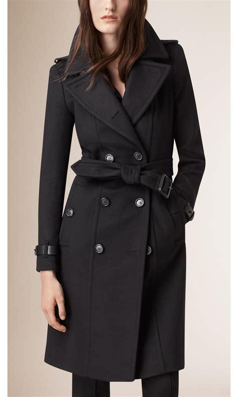 burberry brit winter coat|burberry trench coat women black.